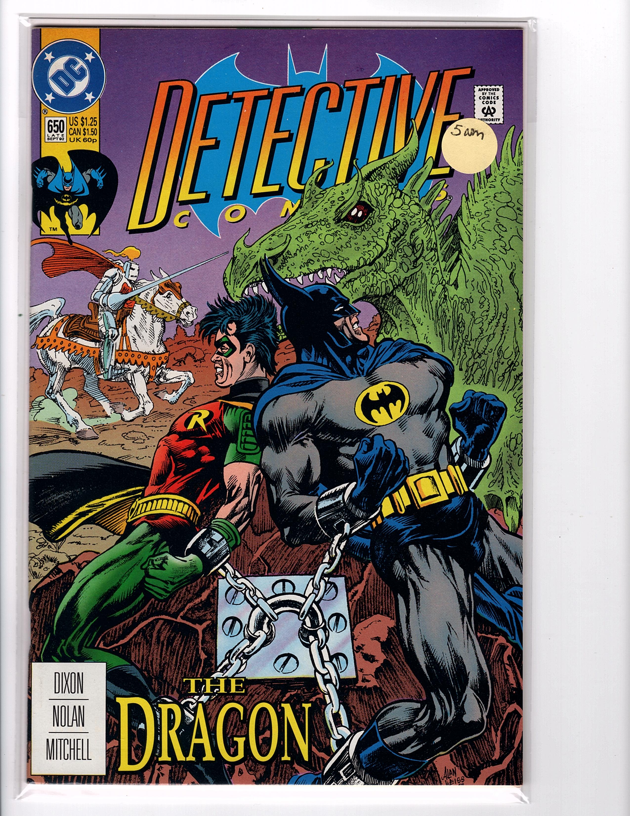 Detective Comics 650 The Dragon